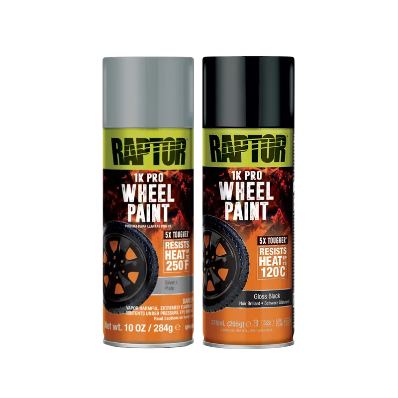 Raptor High Heat 1K Pro Wheel Paint – High-Temp Coating For Alloy Wheels 1