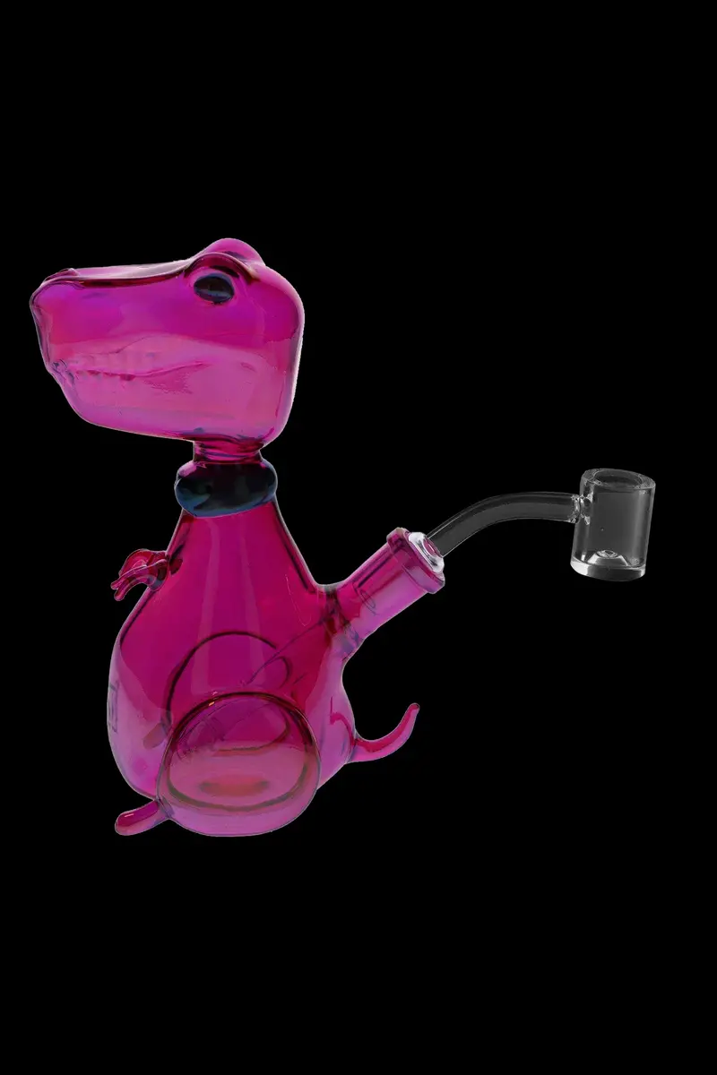 Rave Dino Glass Bong By Daily High Club 1