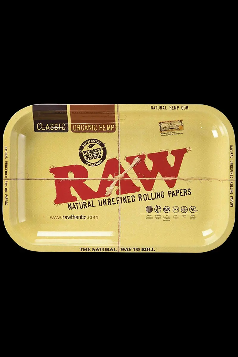 Raw Aluminum High-Sided Rolling Tray 1