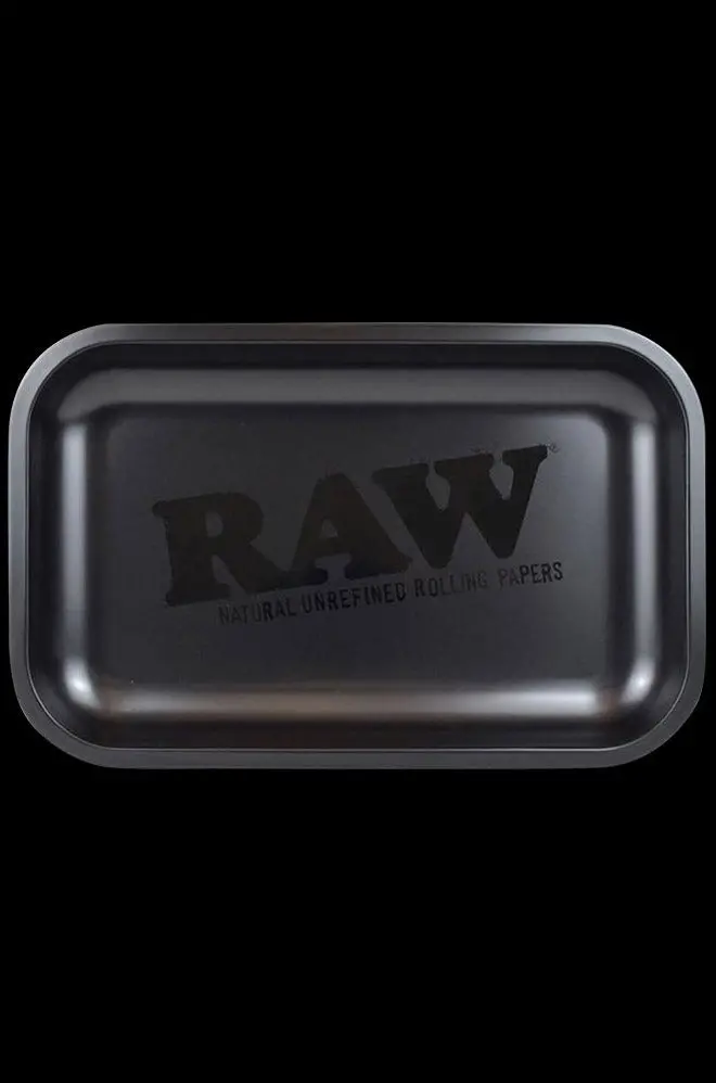 Raw Brand Logo-Embossed Rolling Tray 1