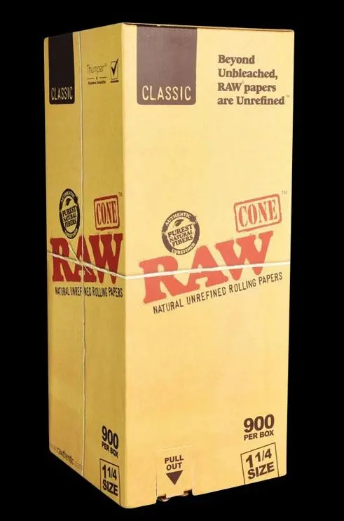 Raw Classic Pre-Rolled Cones – 900-Pack Value Bundle 1