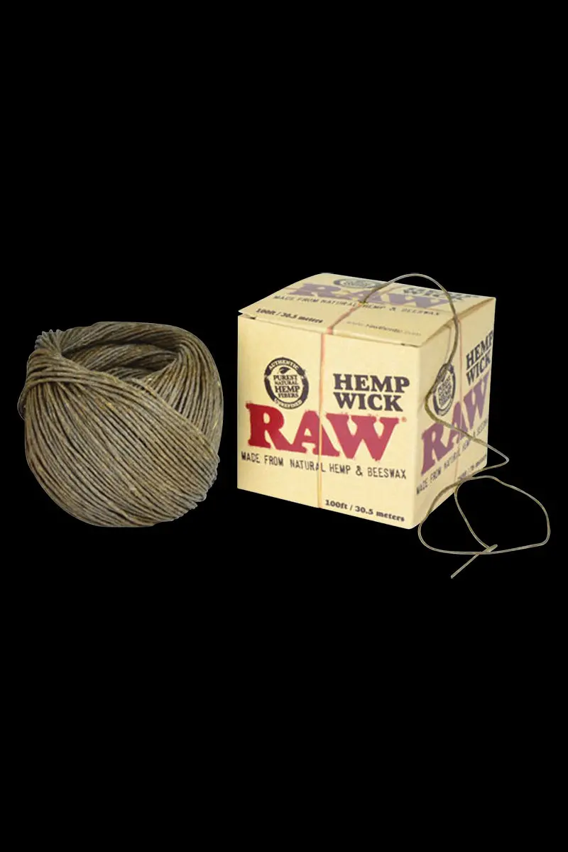 Raw Organic Hemp Wick Ball – 100 Feet 1