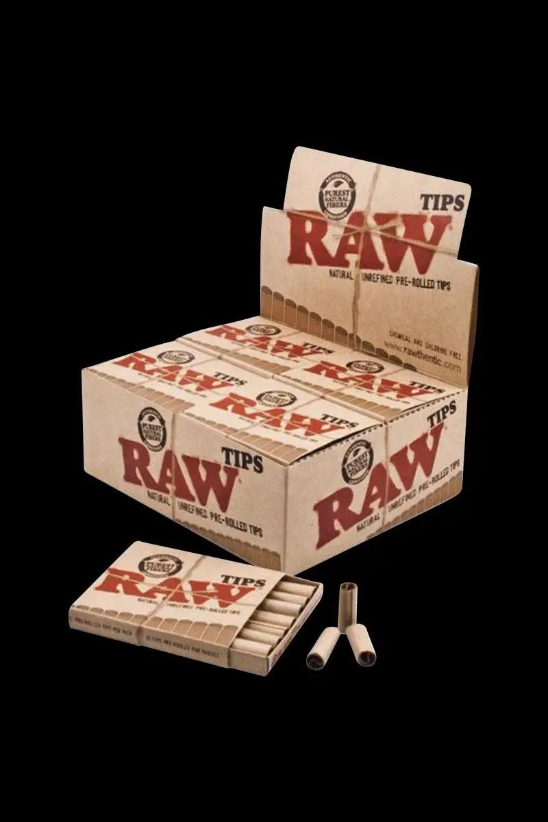 Raw Pre-Rolled Filter Tips – 20-Pack (21 Tips Each) For Consistent Rolling 1