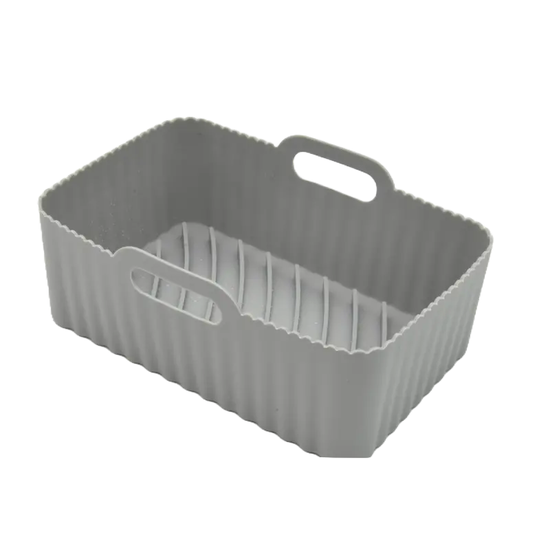 Rectangular Silicone Air Fryer Liner – Heat-Resistant Baking Sheet Alternative 1