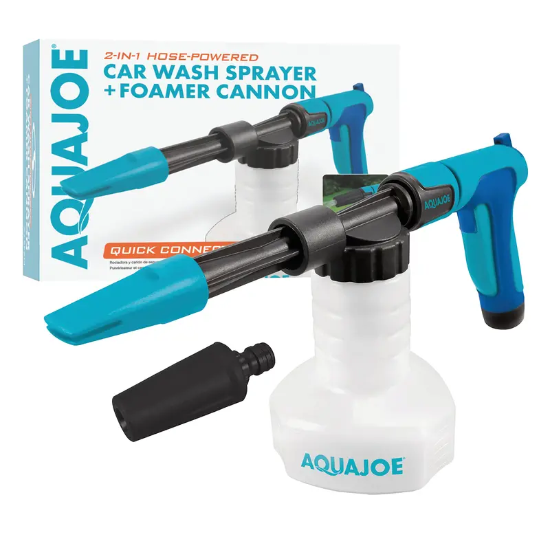 Refurbished Aqua Joe Aj-Spxn 2-In-1 Hose-Powered Foam Cannon Spray Gun With Quick-Connect Fitting 1