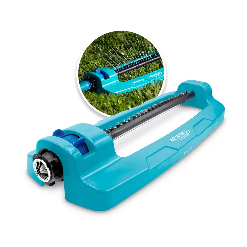 Refurbished Aqua Joe Sji-Oms20 Heavy-Duty Oscillating Sprinkler – 4,400 Sq Ft Coverage 1