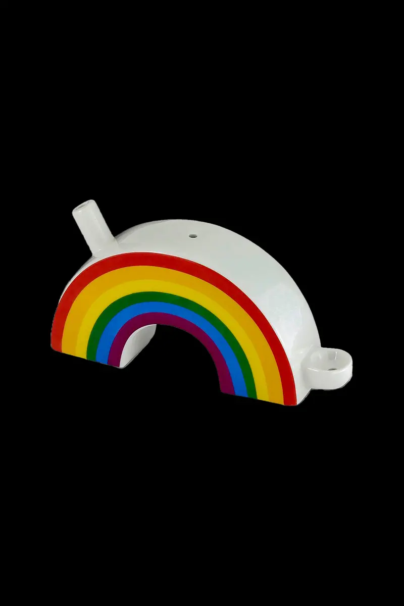 Roast & Toast Rainbow-Colored Ceramic Pipe 1
