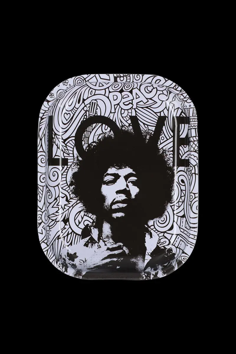 Rock Legends Jimi Love Rolling Tray – Stylish Herb Collection Surface 1