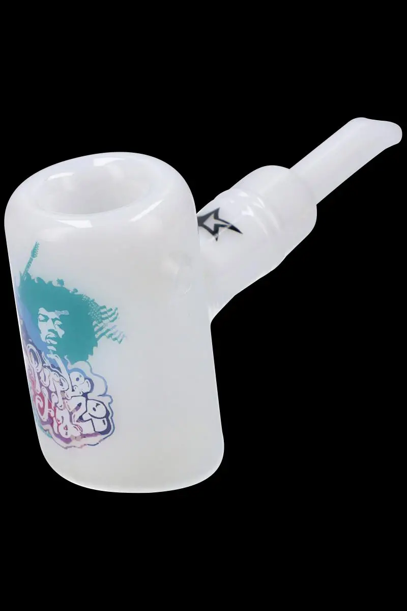Rock Legends Jimi Purple Haze Hammer Pipe – Sherlock-Style Glass Pipe 1