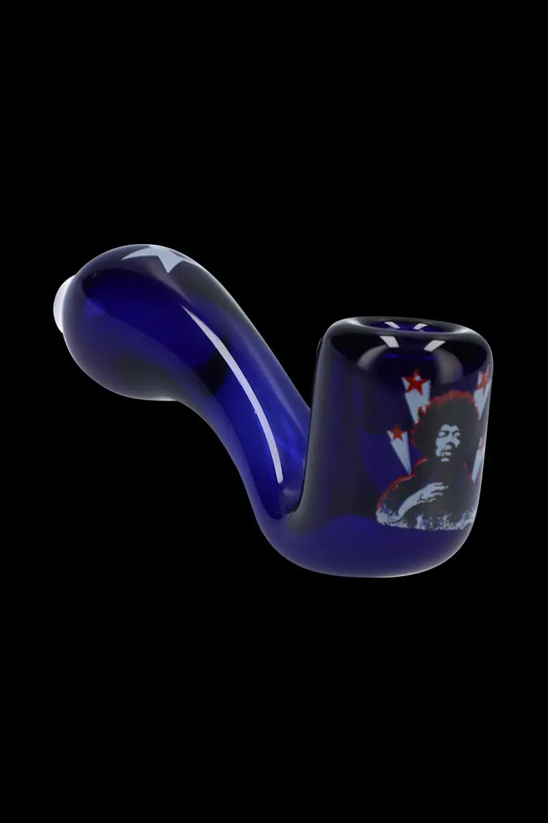 Rock Legends Jimi Star Sherlock Pipe – Borosilicate Glass Classic 1