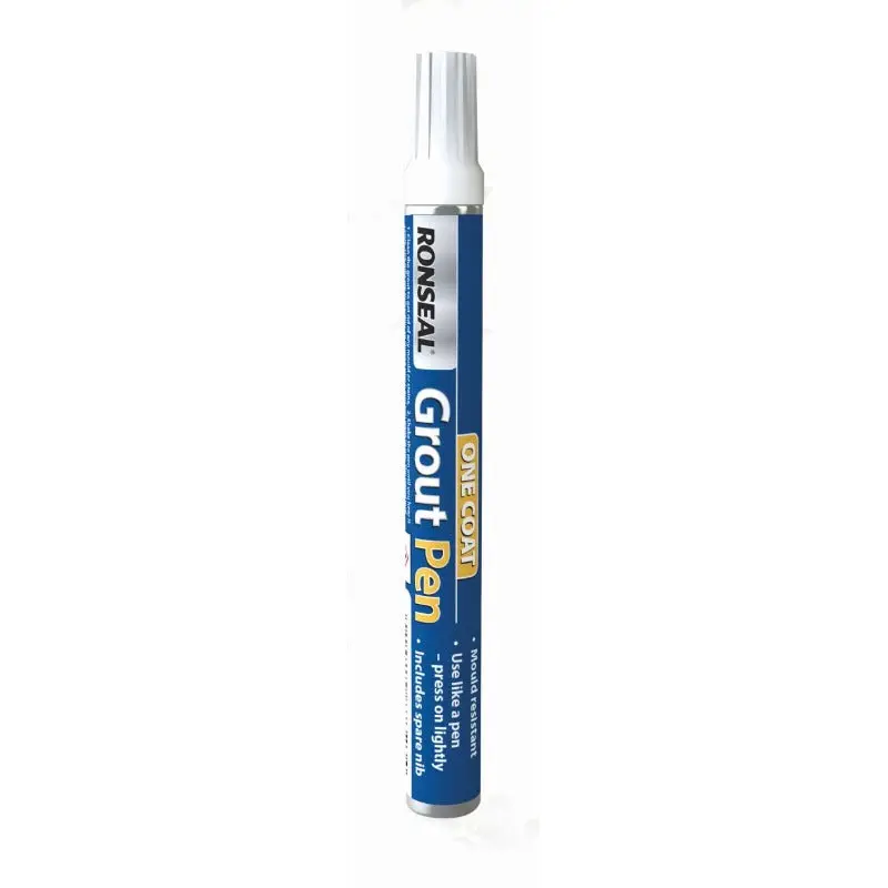 Ronseal Grout Repair Pen – Quick-Fix For Cracked Or Discolored Grout 1