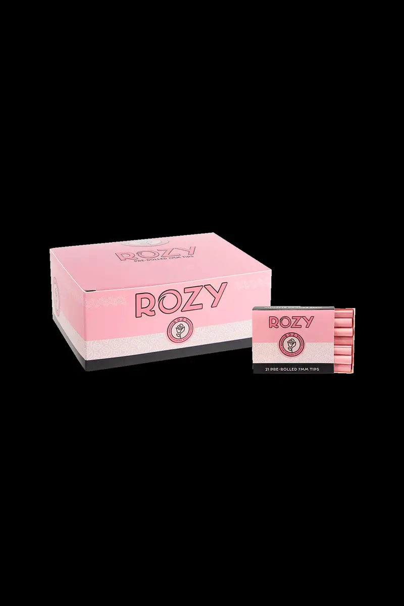 Rozy Pink Pre-Rolled Filter Tips – 20 Count 1