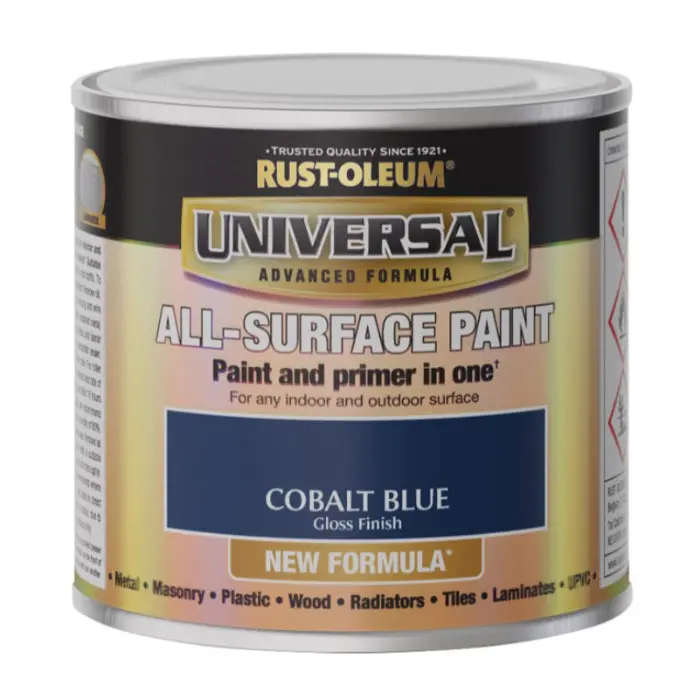 Rust-Oleum All-Surface Gloss Paint & Primer In Cobalt Blue – Self-Priming Finish 1
