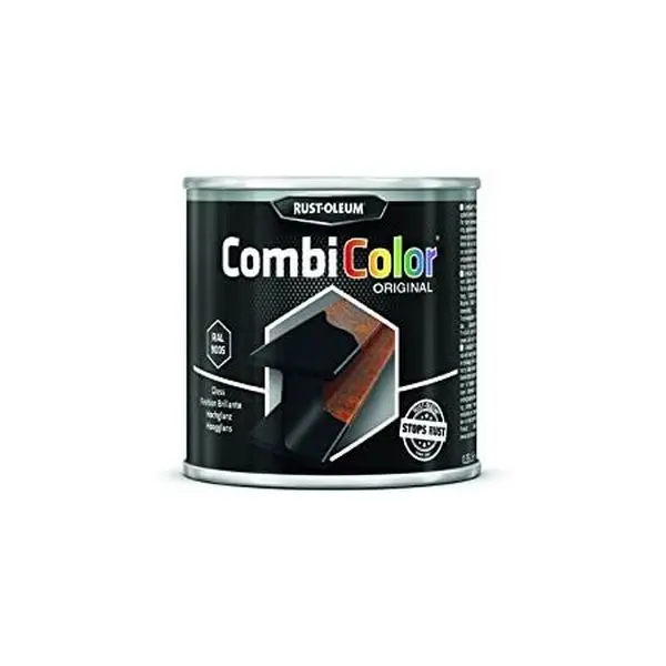 Rust-Oleum Combicolor Metal Paint – Premium Black Finish 1