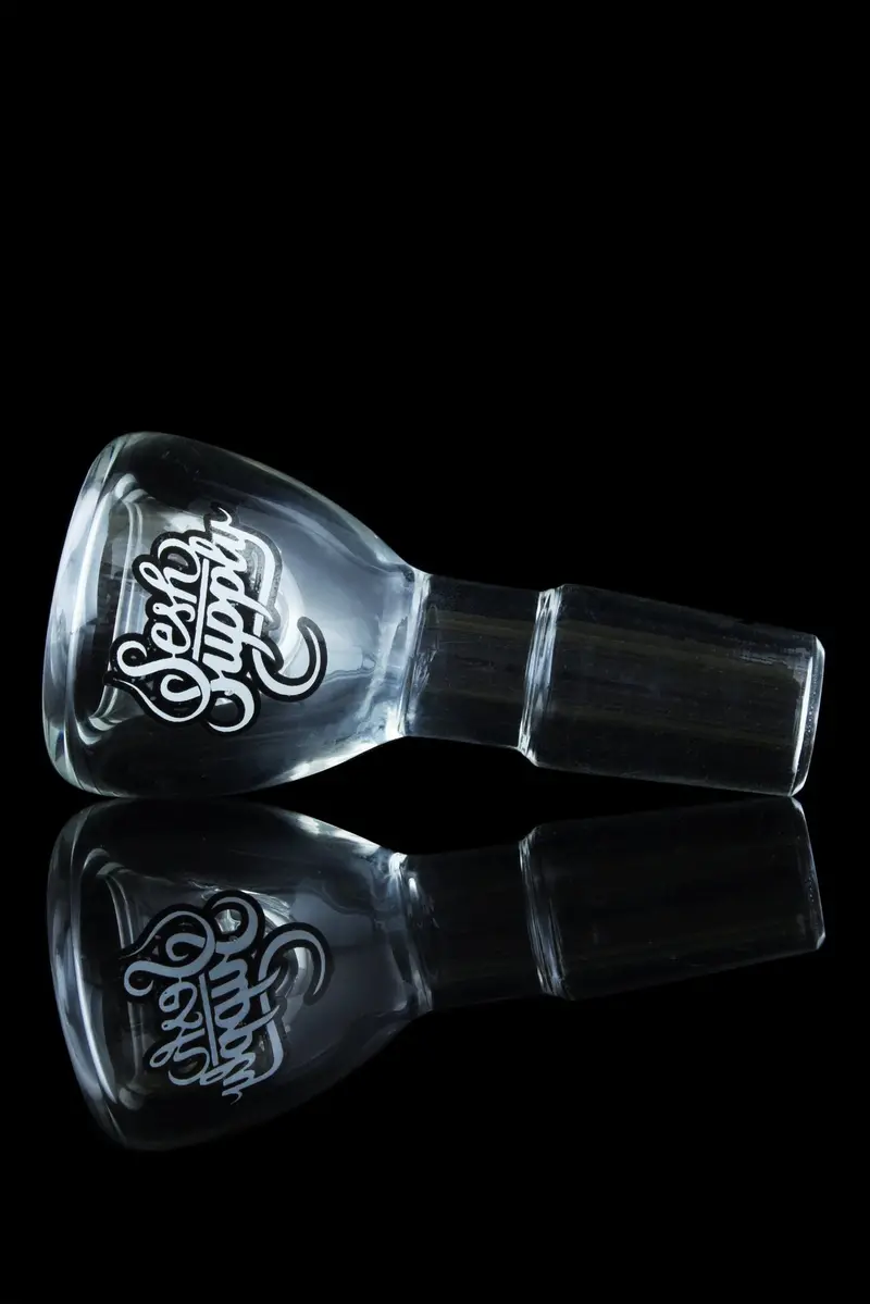 Sesh Supply Transparent Flower Bowl For Pipes & Rigs 1