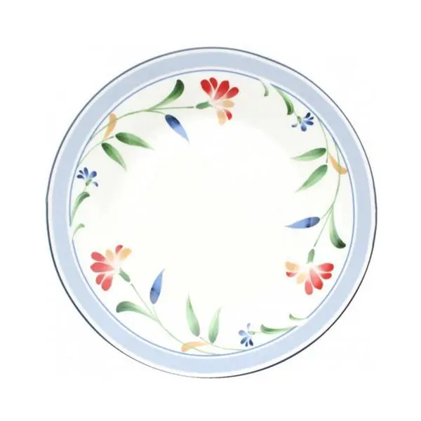 Shannon Ceramic Breakfast Plate – 9 Inch Rimmed 1
