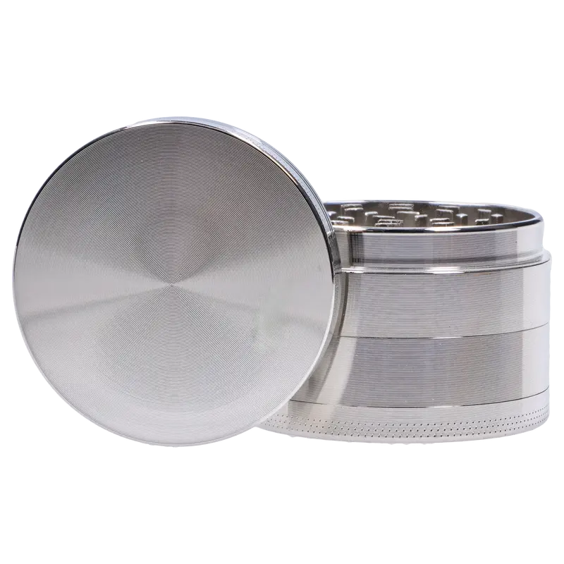 Shiny 3-Stage Herb Grinder – 62Mm By Smoke Cartel 1