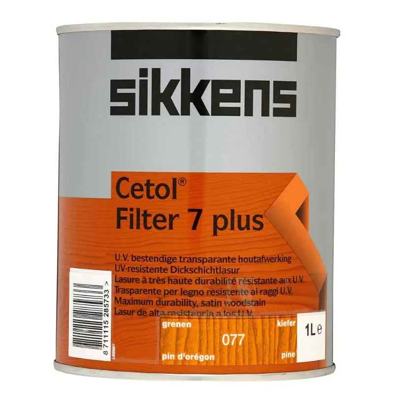 Sikkens Cetol Filter 7 Plus Wood Stain – Pine (077) 1