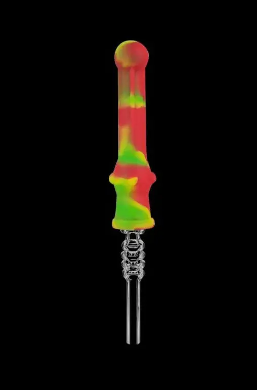 Silicone Vapor Straw Featuring Quartz Tip 1