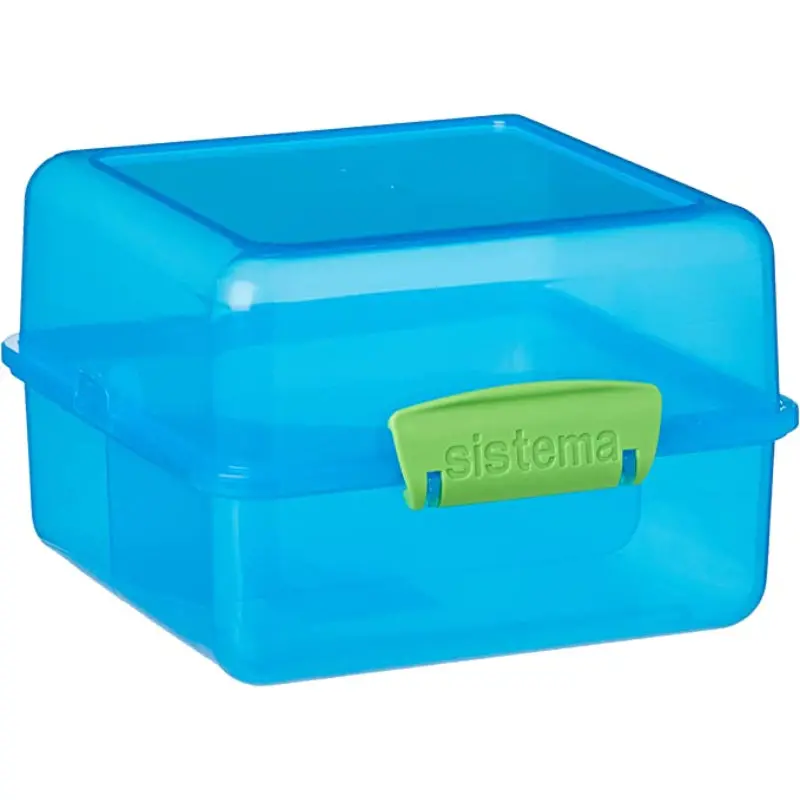 Sistema Itsy Bitsy Portable Lunch Box Cube – 1.4L Compact Meal Container 1