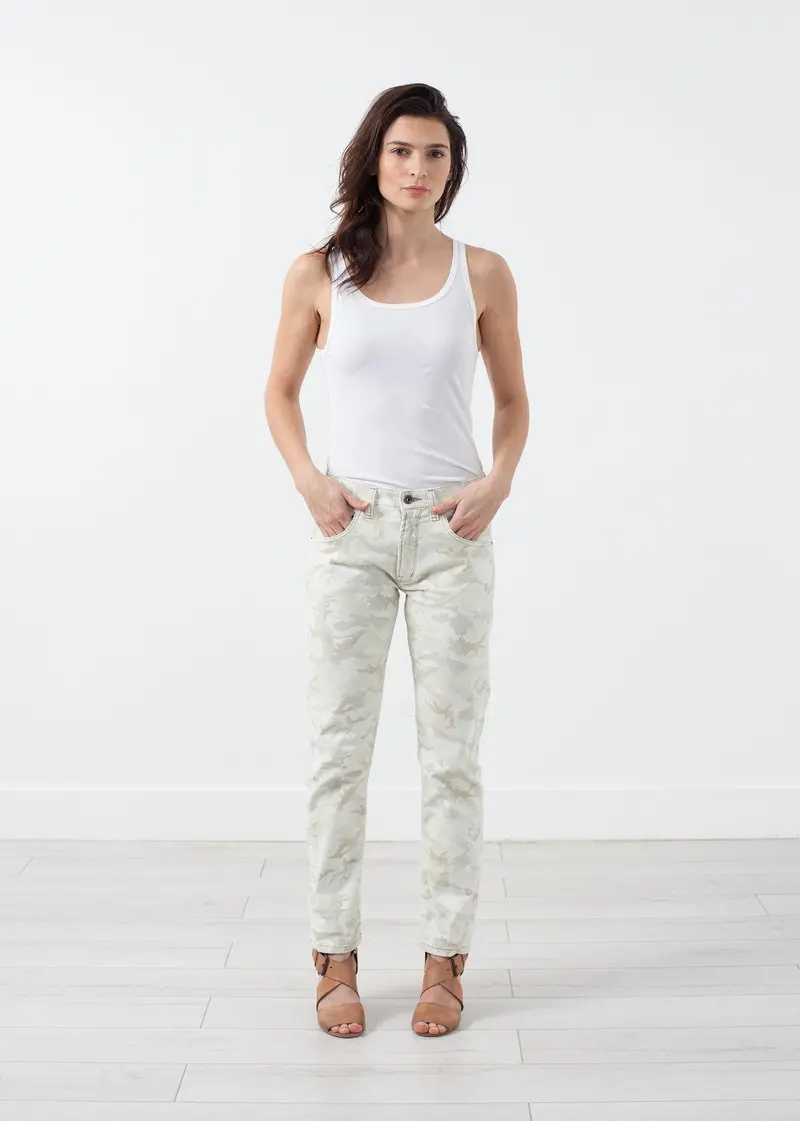 Slim-Fit Coin Pocket Trousers 1