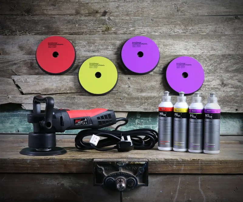 Slim'S Detailing Da Polisher & Koch-Chemie Starter Kit Bundle 1