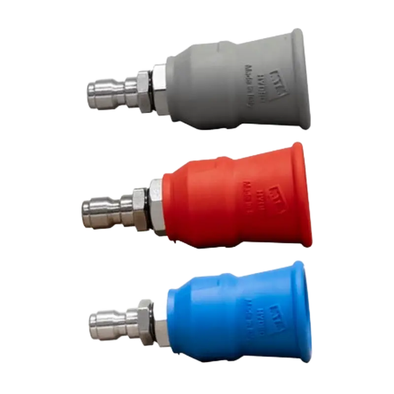 Slim'S Ergonomic Trigger Gun Nozzles – Rubber-Coated Stubby Design (3-Pack) 1