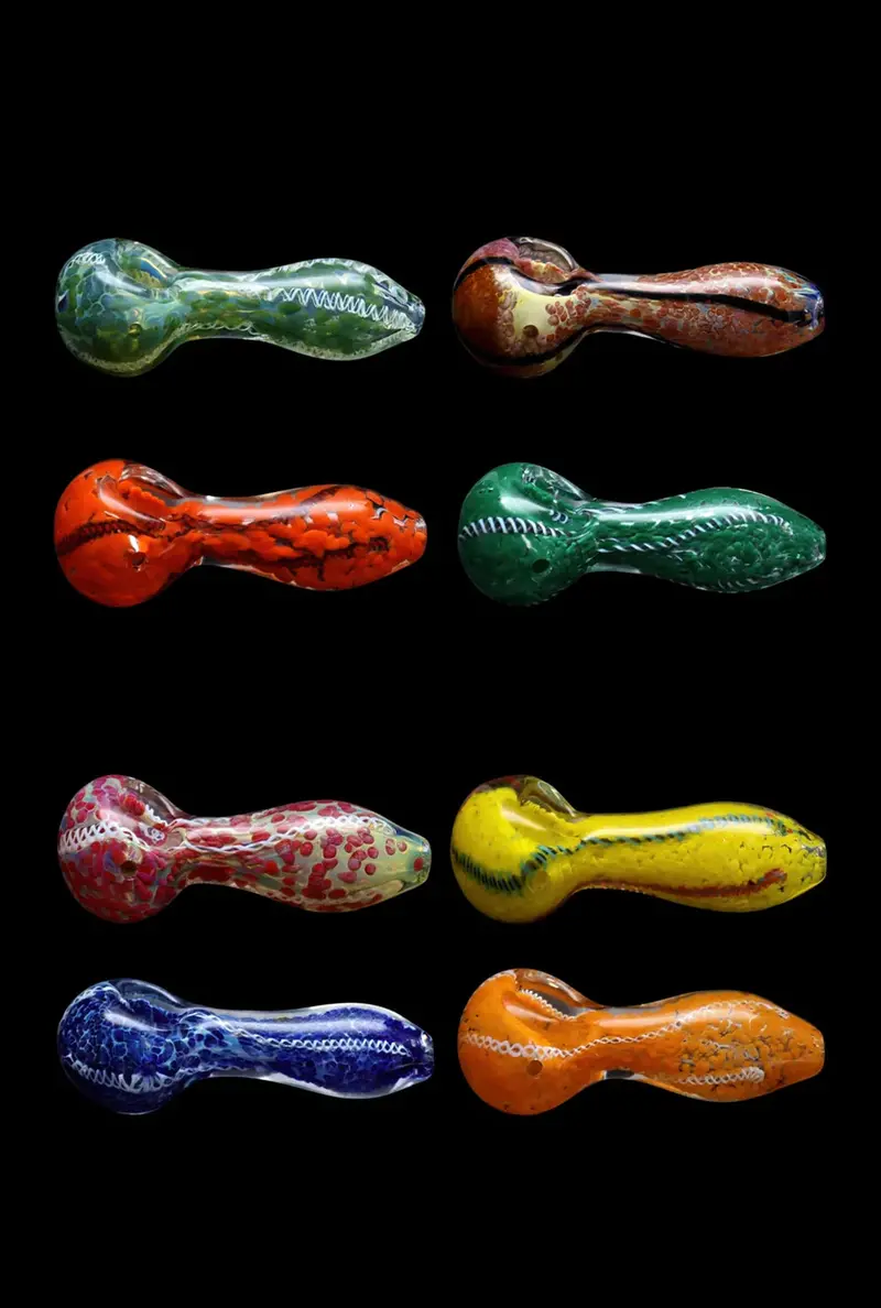 Smoke Cartel 3-Inch Fumed Swirl Glass Hand Pipe 1