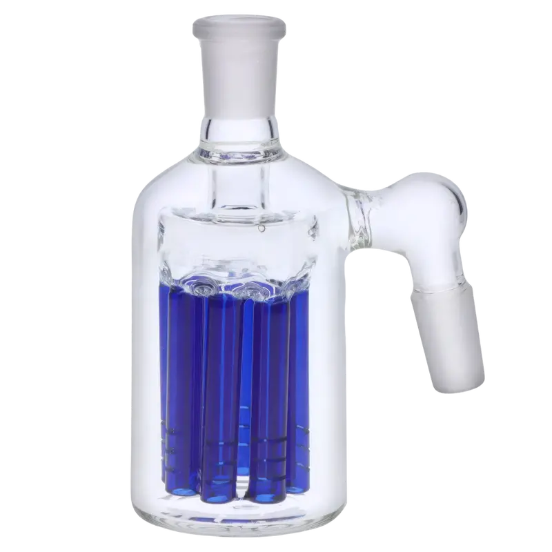 Smoke Cartel Colored Showerhead Perc Ash Catcher – 45° Angle, 14Mm Male 1
