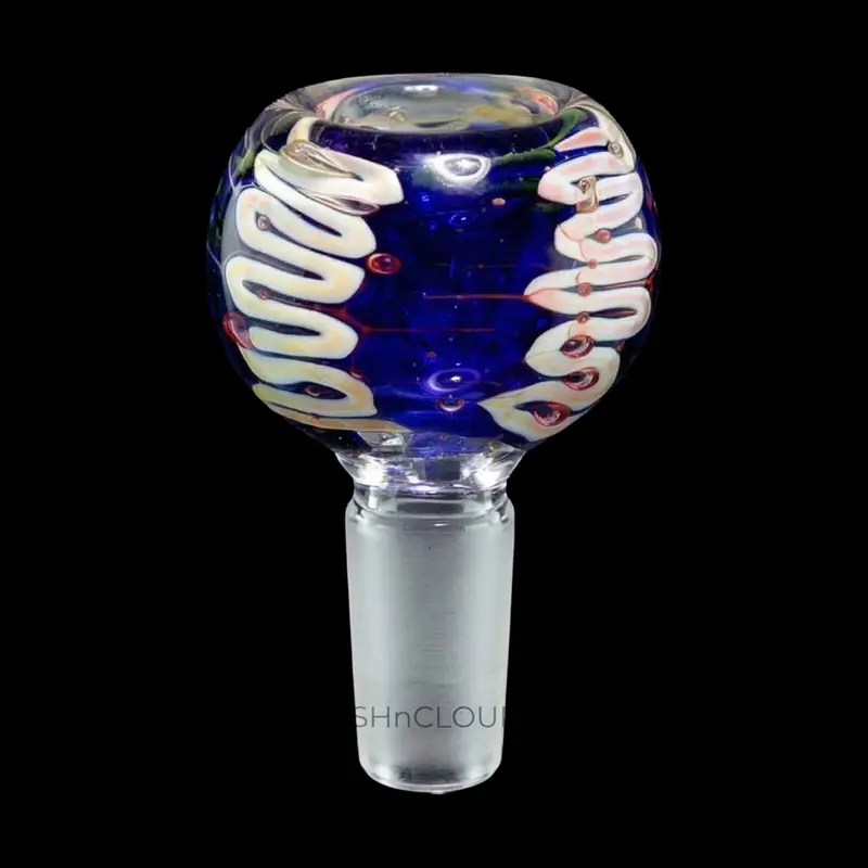 Smoke Cartel Plaited Texture Glass Bowl – 14Mm 1