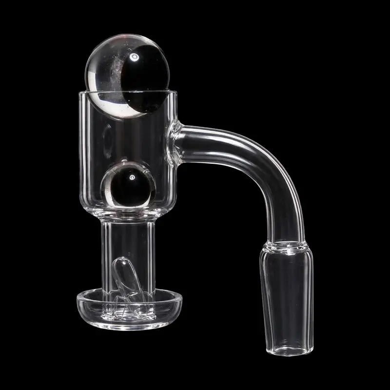 Smoke Cartel Yin-Yang Banger Kit With Terp Beads – 90° Male 14Mm 1