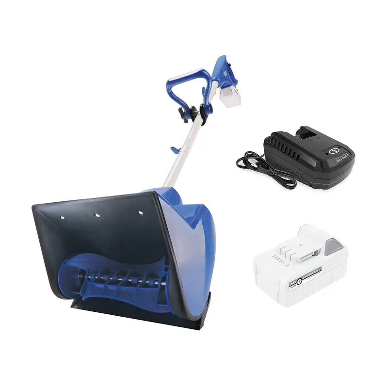Snow Joe 24V-Ss10-Rm Cordless Snow Shovel – 10-Inch, 24V With 4.0-Ah Battery & Charger (Refurbished) 1