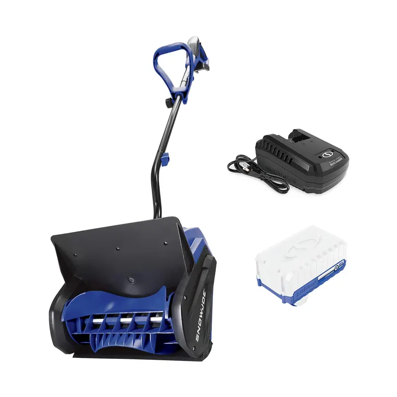 Snow Joe 24V-Ss13 Ion+ Cordless Snow Shovel – 13-Inch, 24V With 4-Ah Battery & Quick Charger (Refurbished) 1