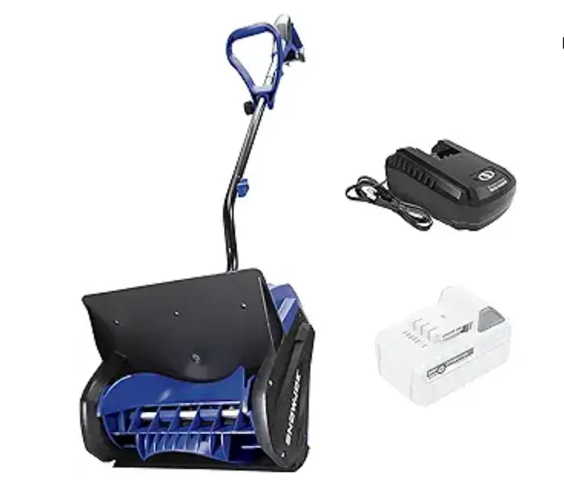 Snow Joe 24V-Ss13-Xr Ionmax Cordless Snow Shovel – 13-Inch, 24V With 5.0-Ah Battery & Charger (Refurbished) 1