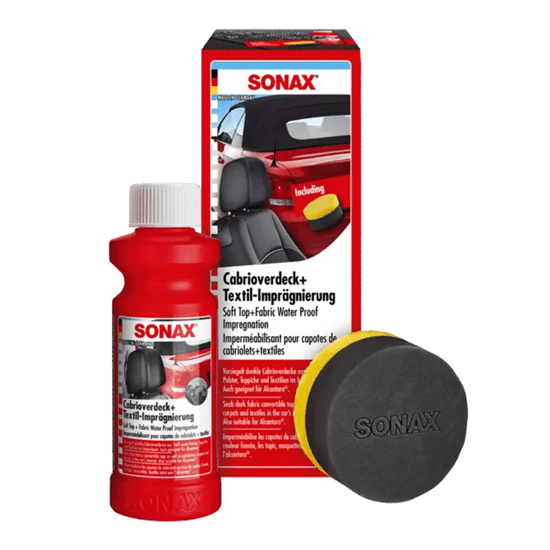 Sonax Soft Top Waterproofing Spray – 250Ml Breathable Fabric Impregnation For Convertibles 1