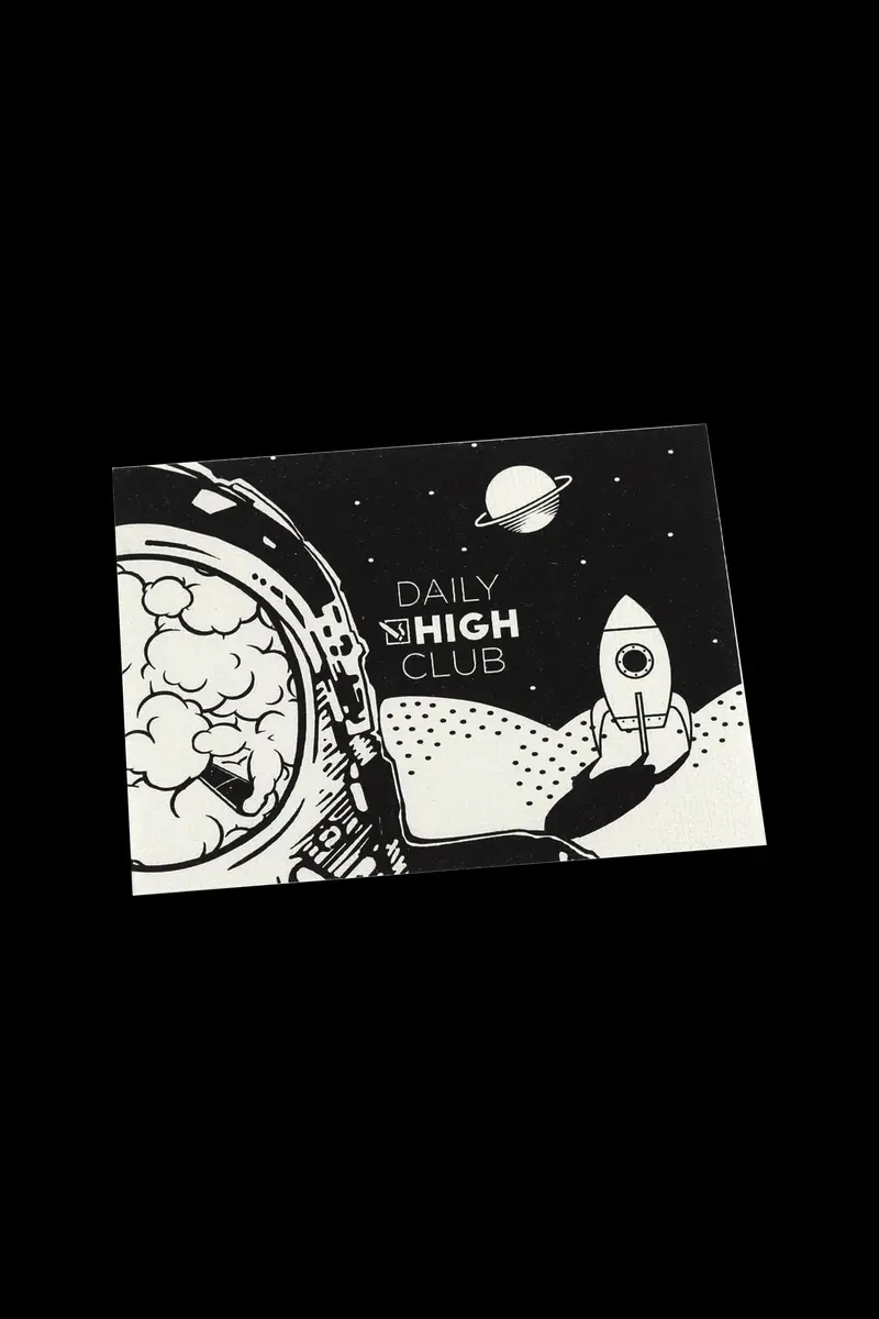 Space Time Themed Silicone Dab Mat – Daily High Club 1