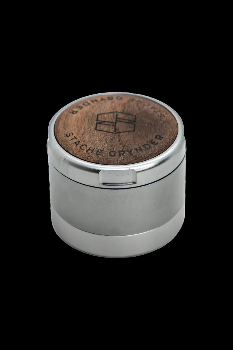Stache 3-Piece Grynder – Compact Aluminum Herb Grinder Set 2