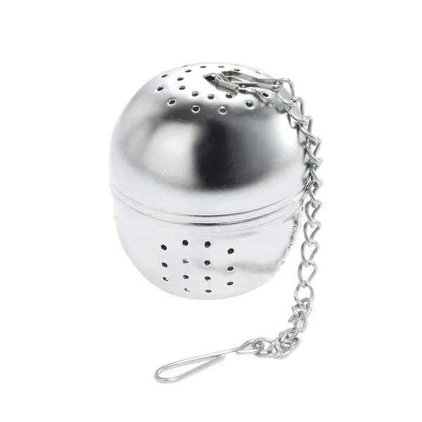 Stainless Steel Tea Ball Infuser With Chain 1