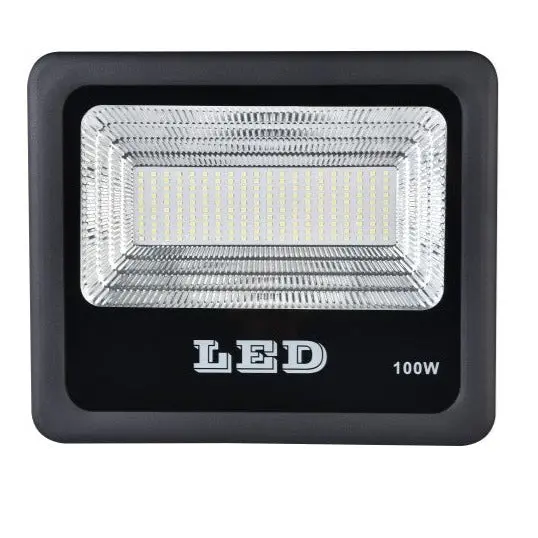 Starbrite Auriga 100W Black Led Floodlight – Non-Sensor Heavy-Duty 1