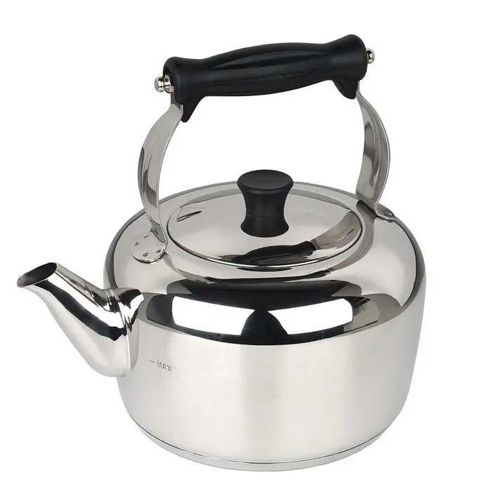 Steelex 4L Traditional Stainless Steel Stovetop Kettle 1