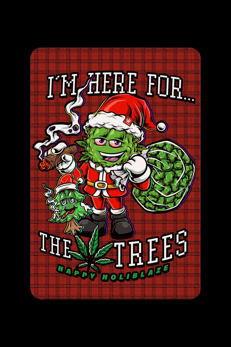 Stonerdays 'I'M Here For The Trees' Nature-Inspired Dab Mat 1