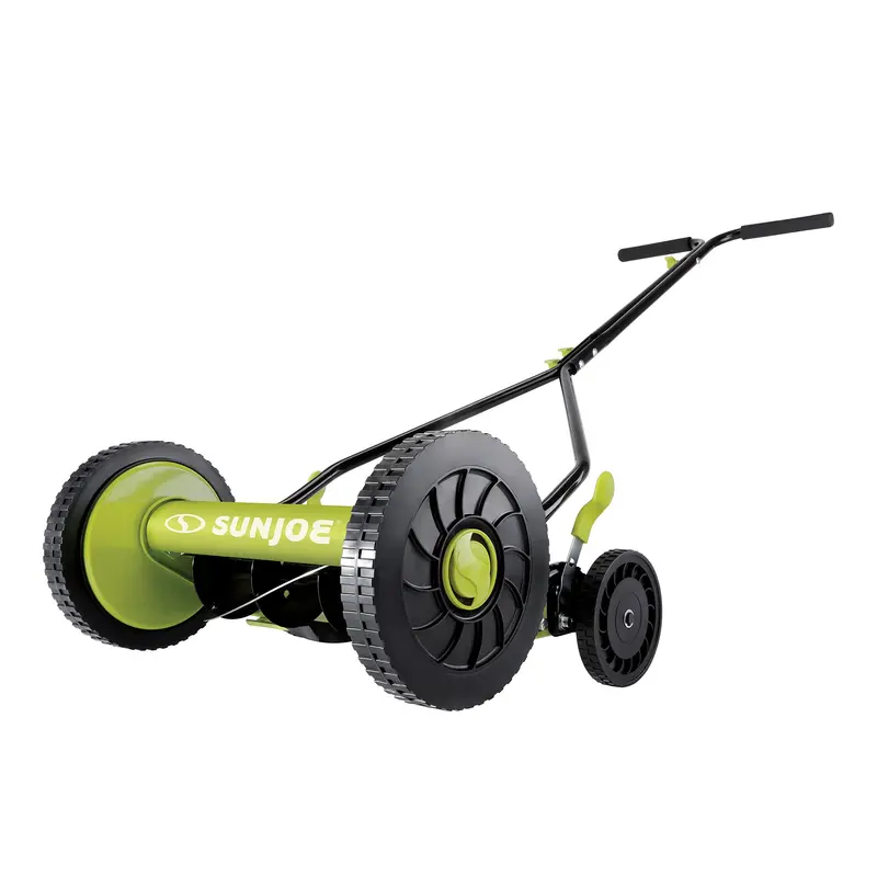 Sun Joe Mj503M Refurbished Manual Reel Mower – 14-Inch Quad-Wheel, 9-Position Height Adjustment 1
