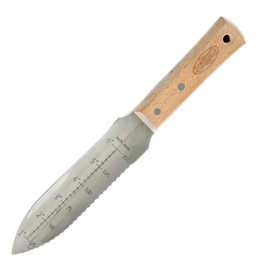 Sun Joe Sjhh1902 Stainless Steel Hori-Hori Digging Tool – 6.5-Inch Blade With Ruler Scale And Sheath 1