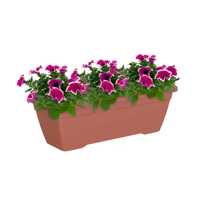 Terracotta Window Box Planter – Classic Trough Style 1