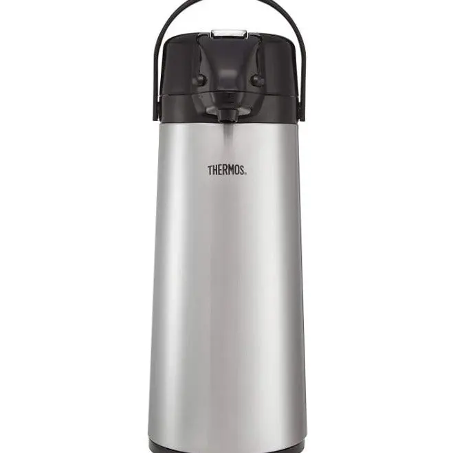 Thermos 2.5L Airpot Pump Dispenser – Commercial-Grade Hot Beverage Server 1