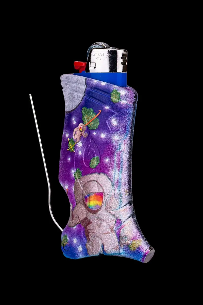 Toker Poker Flashbacks Clipper Lighter Protective Sleeve 1