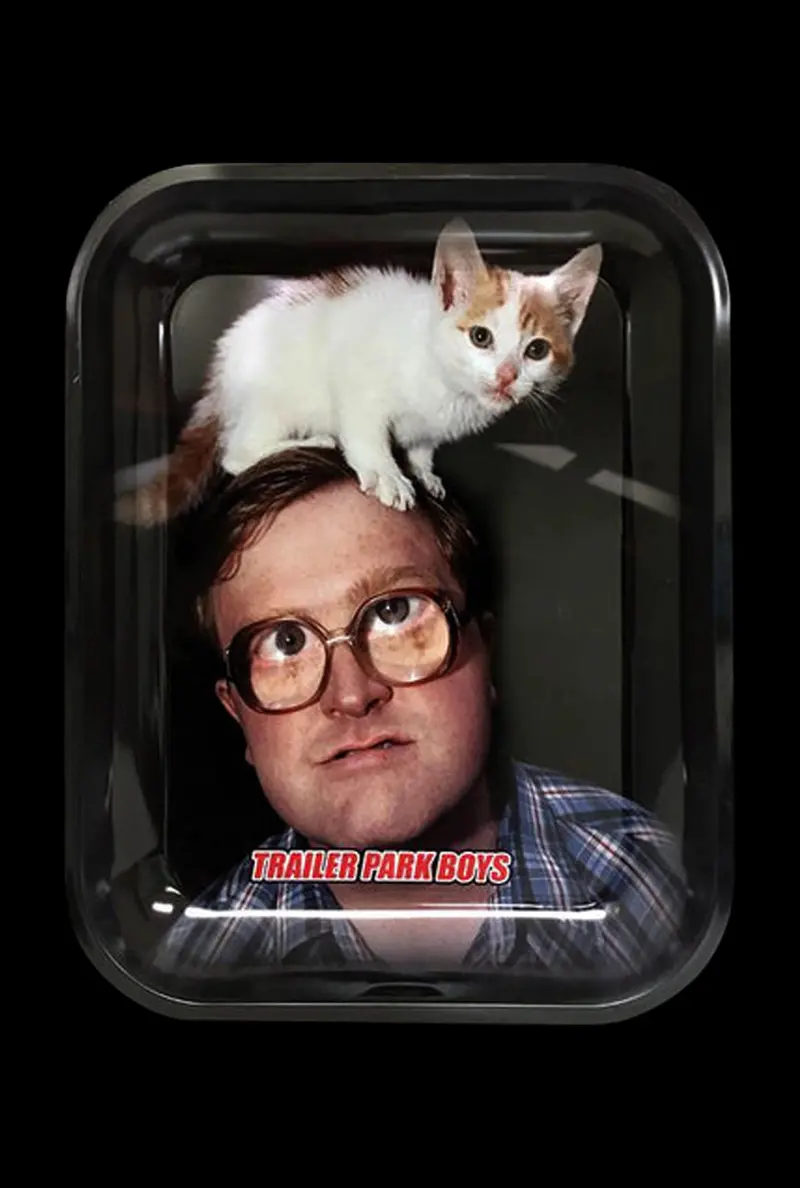Trailer Park Boys Head Kitty Rolling Tray 1