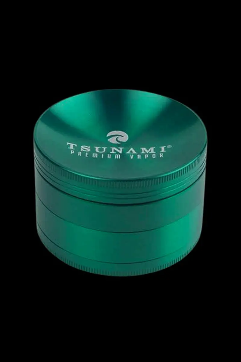 Tsunami Sunken Top 63Mm Four-Piece Aluminum Grinder 1