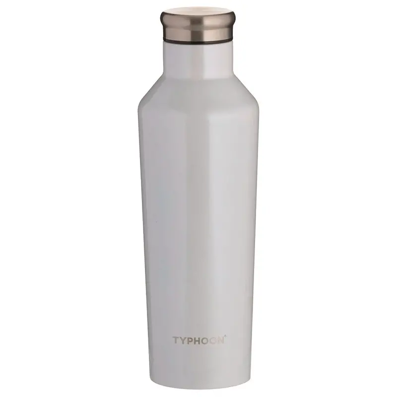 Typhoon Pure White Single-Wall Reusable Water Bottle – 800 Ml Capacity 1