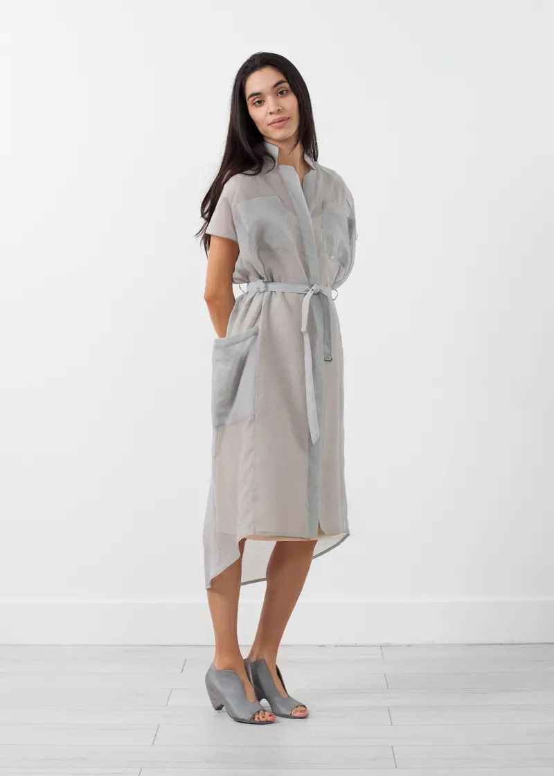 Ultime Silk-Blend Shirt Dress 1